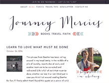 Tablet Screenshot of journey-mercies.com